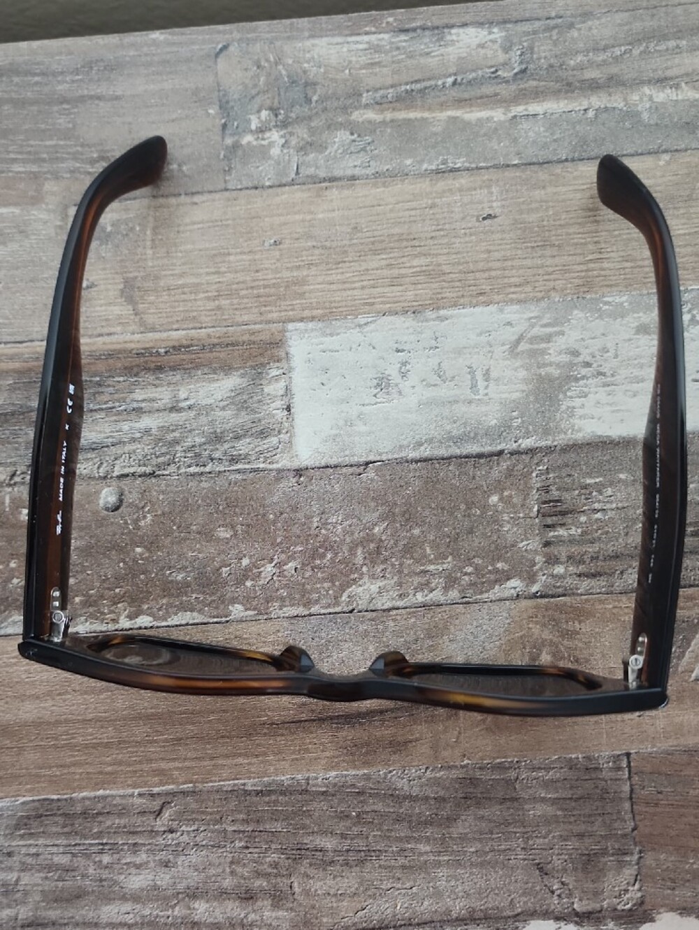 Men Brown Mega Raybans - Picture 6 of 8
